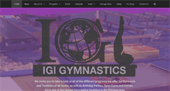 Desktop Screenshot of igigymnastics.com